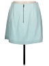 Alice + Olivia 100% Polyester Solid Teal Casual Skirt Size 12 - photo 2