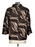 TanJay Animal Print Brown 3/4 Sleeve Blouse Size 12 Petite - photo 2