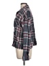 Eden & Olivia Plaid Gray Long Sleeve Blouse Size L - photo 5