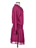 Veronica M. 100% Polyester Solid Purple Casual Dress Size S - photo 4