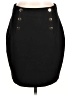 H&M Solid Black Formal Skirt Size 10 - photo 1