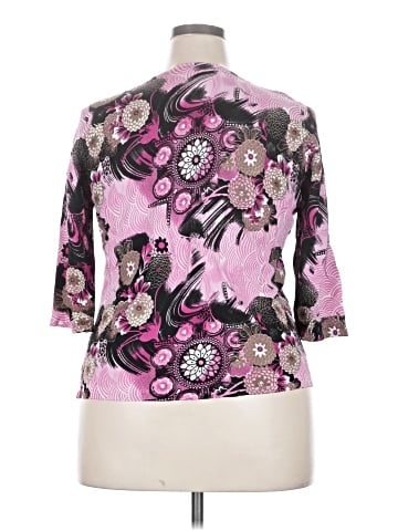 Joseph A. 3/4 Sleeve Blouse (view 2)
