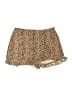Vestique 100% Polyester Animal Print Gold Tan Skort Size L - photo 1