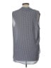 Laundry by Shelli Segal 100% Polyester Blue Sleeveless Blouse Size L - photo 2
