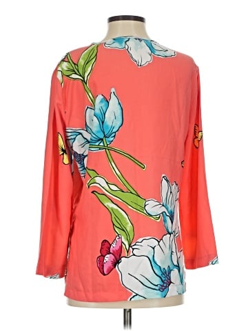 Natori 3/4 Sleeve Blouse (view 2)