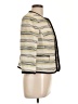 Kasper Stripes Ivory Jacket Size 10 (petite) - photo 4