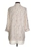 Simply Noelle 100% Polyester Stripes Ivory 3/4 Sleeve Blouse Size S - photo 2