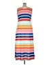 Faded Glory 100% Polyester Stripes Orange Casual Dress Size 20 - photo 2