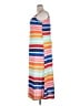 Faded Glory 100% Polyester Stripes Orange Casual Dress Size 20 - photo 5