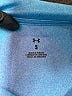 Under Armour 100% Polyester Blue Short Sleeve Polo Size 5 - photo 3
