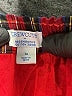Crewcuts Plaid Red Skirt Size 14 - photo 3