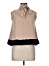 Zara Basic Color Block Tan Sleeveless Blouse Size M - photo 1