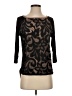 Dolan 100% Nylon Black 3/4 Sleeve Top Size XS - photo 1