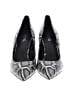 MICHAEL Michael Kors Animal Print Silver Heels Size 8 1/2 - photo 2
