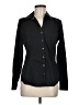 Express Black Long Sleeve Button-Down Shirt Size M - photo 1