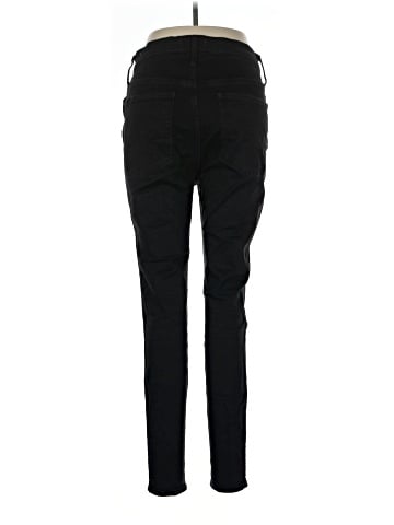 Madewell 10" High-Rise Skinny Jeans in Black Frost (view 2)