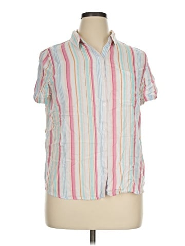 Croft & Barrow Short Sleeve Blouse (view 1)
