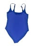 Old Navy Solid Blue One Piece Swimsuit Size XL - photo 2