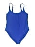 Old Navy Solid Blue One Piece Swimsuit Size XL - photo 1