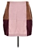 Blue Rain 100% Polyester Color Block Burgundy Casual Skirt Size L - photo 2