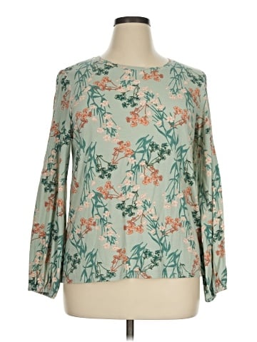 LC Lauren Conrad Long Sleeve Blouse (view 1)