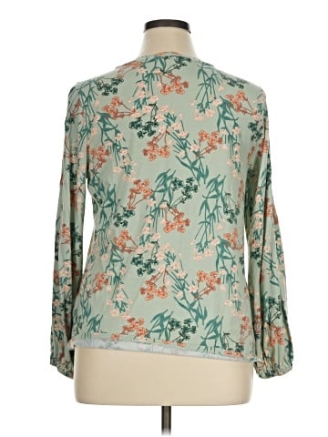LC Lauren Conrad Long Sleeve Blouse (view 2)