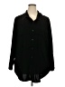 Just My Size Black Long Sleeve Blouse Size 4X - photo 1
