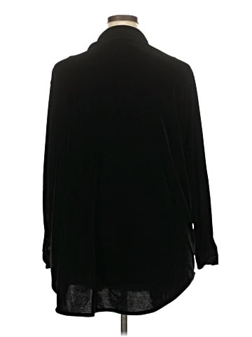 Just My Size Long Sleeve Blouse (view 2)