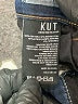 Kut from the Kloth Solid Blue Jeans Size 8 - photo 8