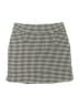 S.C. & Co. Houndstooth Black Skort Size 6 - photo 2