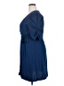 Amanda Uprichard 100% Polyester Solid Blue Casual Dress Size 2X - photo 5