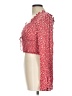 Sim & Sam 100% Rayon Red Long Sleeve Top Size L - photo 5