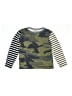 Crewcuts 100% Cotton Camo Green Long Sleeve T-Shirt Size 6 - 7 - photo 1