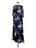 ASOS 100% Polyester Floral Blue Pink Cocktail Dress Size S - photo 1