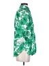 J.Crew Floral Green 3/4 Sleeve Blouse Size 0 - photo 4