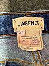 L'Agence Hearts Blue Jeans Size 27 waist - photo 7