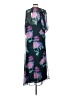 ASOS 100% Polyester Floral Blue Pink Cocktail Dress Size S - photo 2
