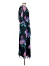 ASOS 100% Polyester Floral Blue Pink Cocktail Dress Size S - photo 4