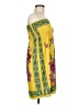 Flying Tomato Print Yellow Cocktail Dress Size M - photo 4