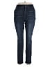 Liz Claiborne Solid Blue Jeans Size 16 - photo 1