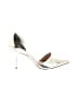 J.Crew Metallic Silver Heels Size 9 - photo 1
