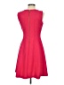 Just... Taylor 100% Polyester Solid Pink Cocktail Dress Size 4 - photo 2