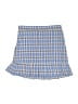 Shein Plaid Blue Skirt Size 11 - 12 - photo 1