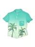 Tommy Bahama 100% Rayon Tropical Green Short Sleeve Button-Down Shirt Size 3T - photo 1