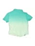 Tommy Bahama 100% Rayon Tropical Green Short Sleeve Button-Down Shirt Size 3T - photo 2