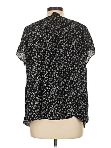 Hatch Short Sleeve Blouse (view 2)