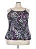 Fashion Bug Purple Tank Top Size 3X - photo 1