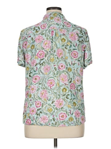 Croft & Barrow Short Sleeve Blouse (view 2)