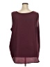 Faded Glory 100% Polyester Burgundy Long Sleeve Blouse Size 4X - photo 2