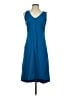 Toad & Co Solid Blue Casual Dress Size S - photo 1